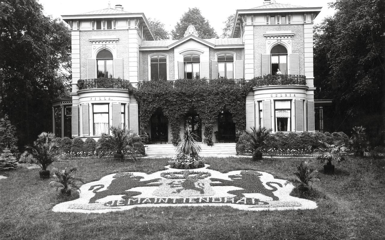 Villa Gelria in 1915. Villa Gelria in 1915.