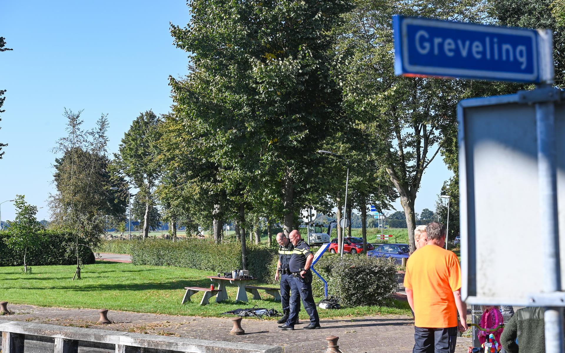 De politie deed na het incident onderzoek bij het Grevelingkanaal.