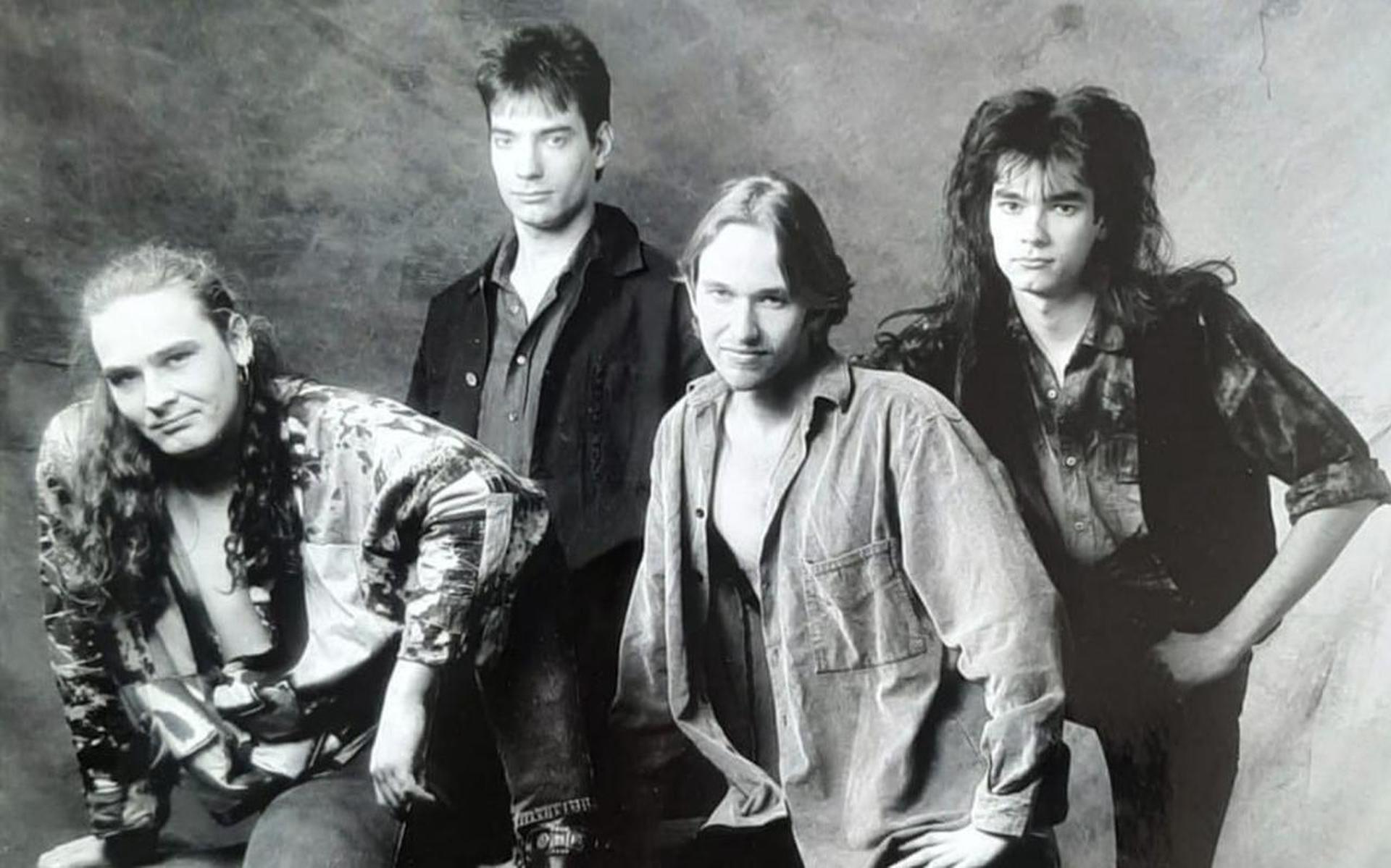 Archieffoto van de band Galaxy uit 1995.