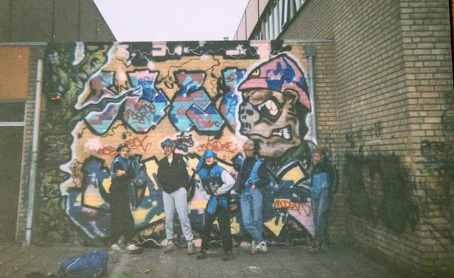 Winschoter graffitigeschiedenis komt tot leven tijdens Street Art Event Winschoten