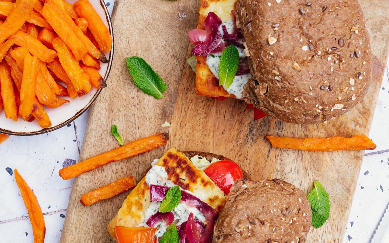Halloumi burger Halloumi burger