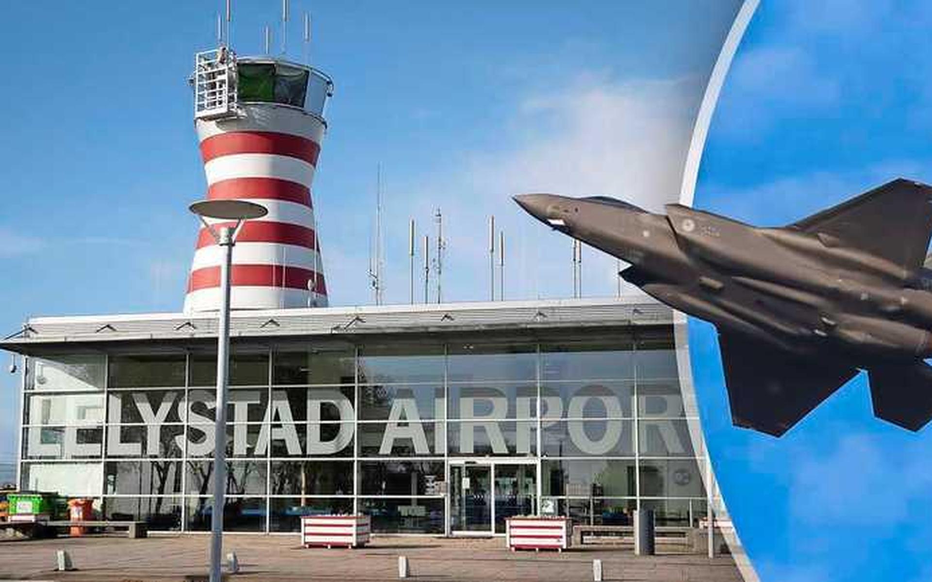 Lelystad Airport moet de nieuwe standplaats worden van de F-35’s. 