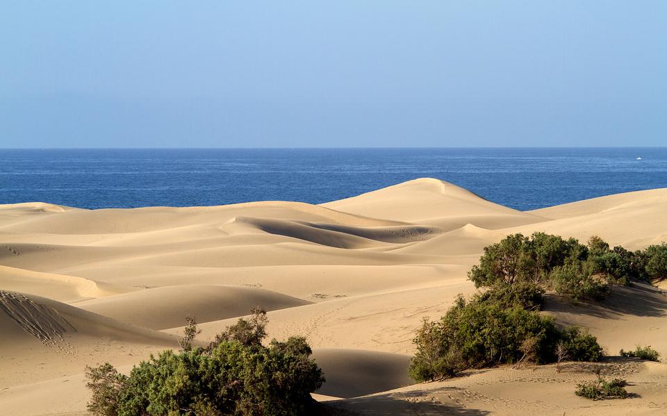 Zandduinen van Gran Canaria