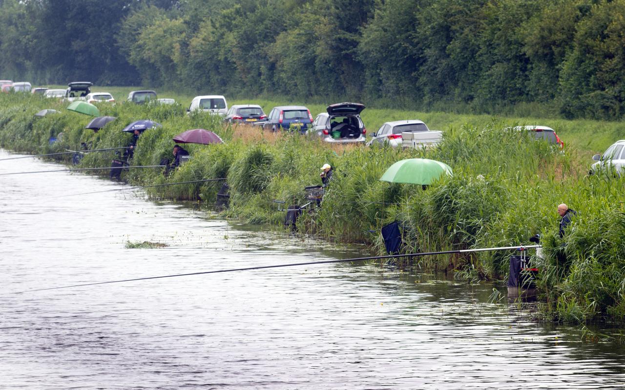 De uitbreiding van de visbaan aan het A.G. Wildervanckkanaal is van de baan De uitbreiding van de visbaan aan het A.G. Wildervanckkanaal is van de baan