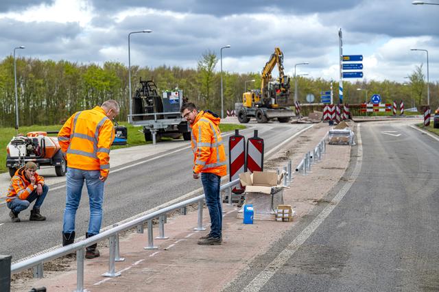 Wie deze week in Gieten moet zijn, moet een beetje geduld hebben. ‘Het is behoorlijk druk, maar je k