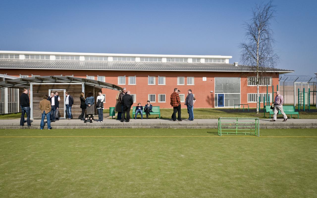 De luchtplaats van de gevangenis in Ter Apel. De luchtplaats van de gevangenis in Ter Apel.