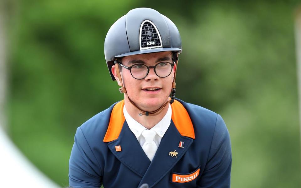 Prijs voor de Winschoter dressuurruiter Marten Luiten.