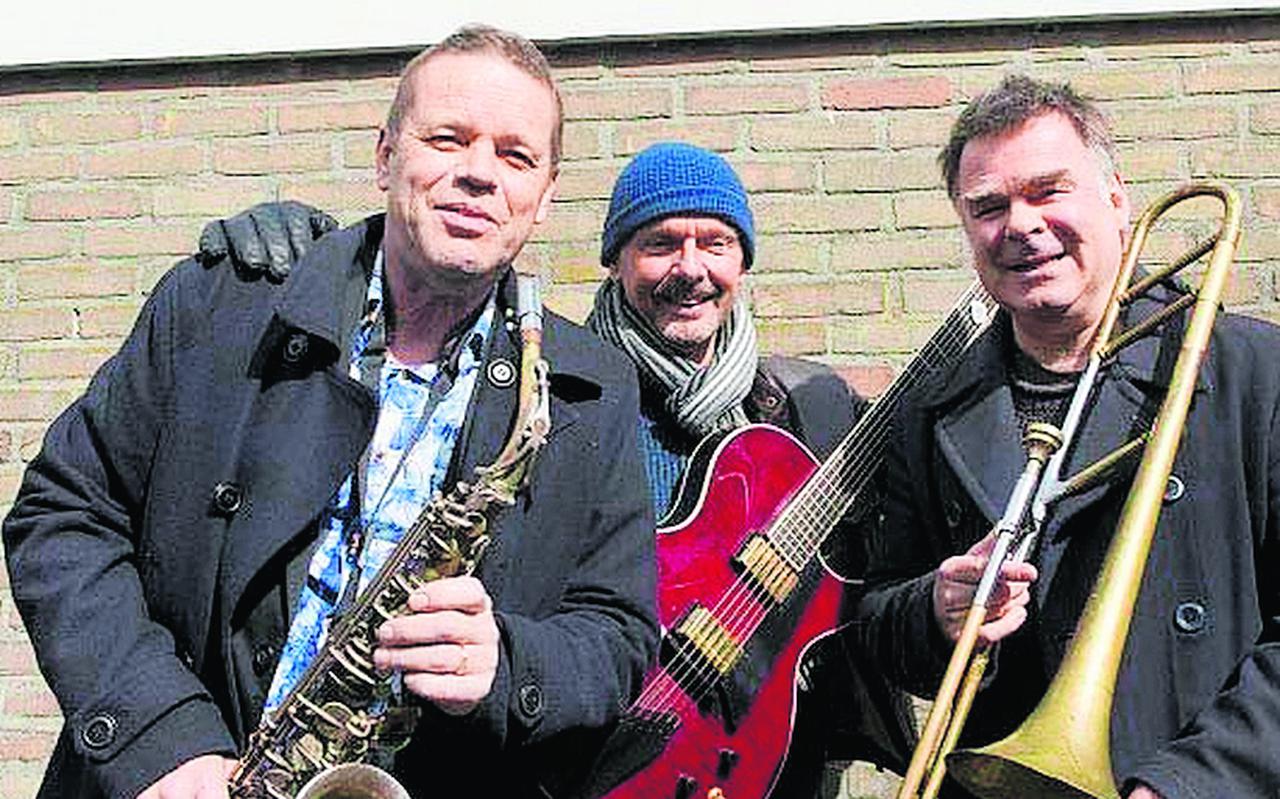 Het Podium Trio: Paul van Kemenade, Jan Kuiper en Wolter Wierbos.