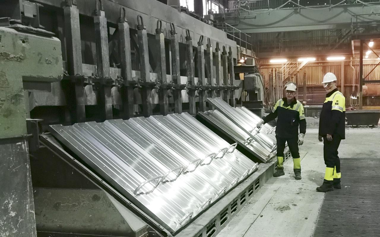 Bij de herstart in 2018 waren dit de eerste nieuwe ovens in aluminiumproducent Aldel in Delfzijl