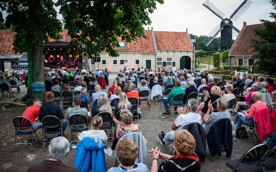 Vorig jaar bekeken vierhonderd mensen het concert in de vesting Bourtange.