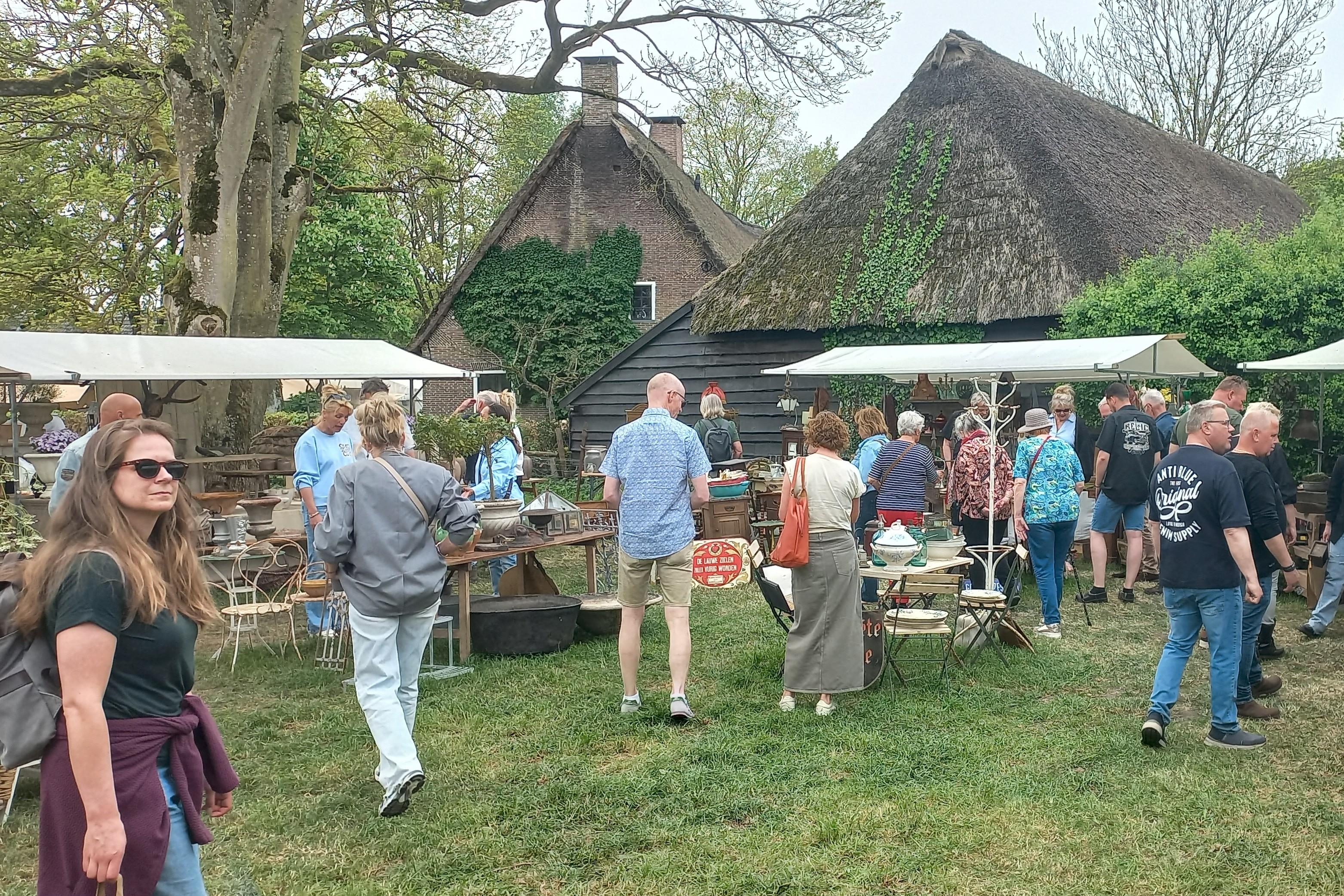 Gezelligheid troef op de voorjaarsfair in Orvelte