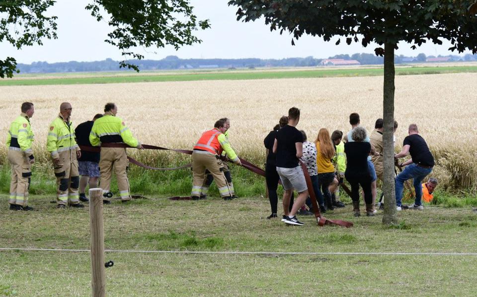 Brandweer En Omstanders Redden Paard Uit Sloot In Woldendorp - Dagblad ...