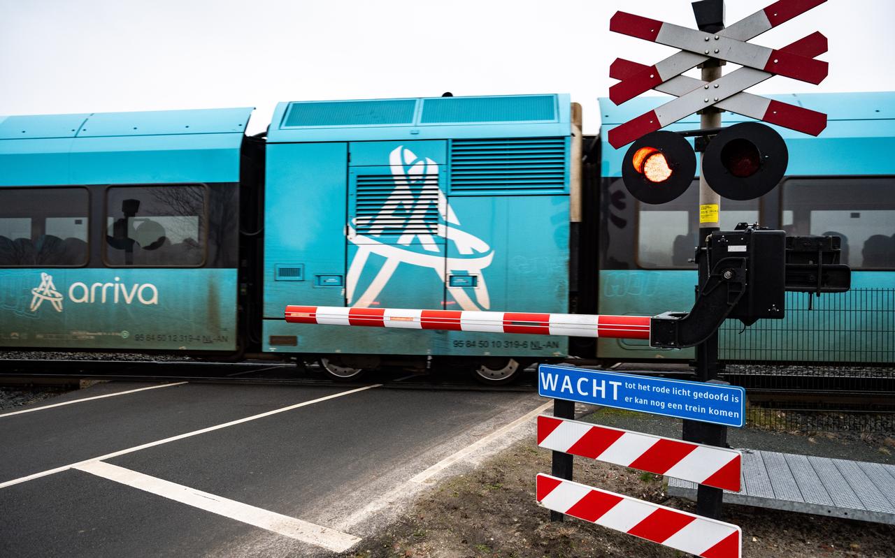 Een trein van Arriva. Een trein van Arriva.