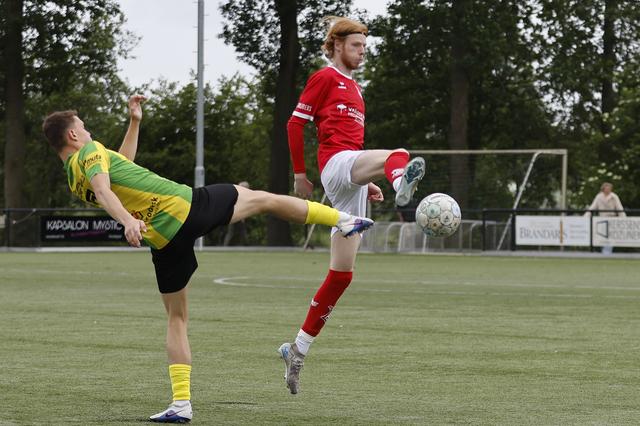 Rood-wit legioen ziet ‘reggae-relaxed’ Wildervank pas in blessuretijd ontwaken in finale nacompetiti
