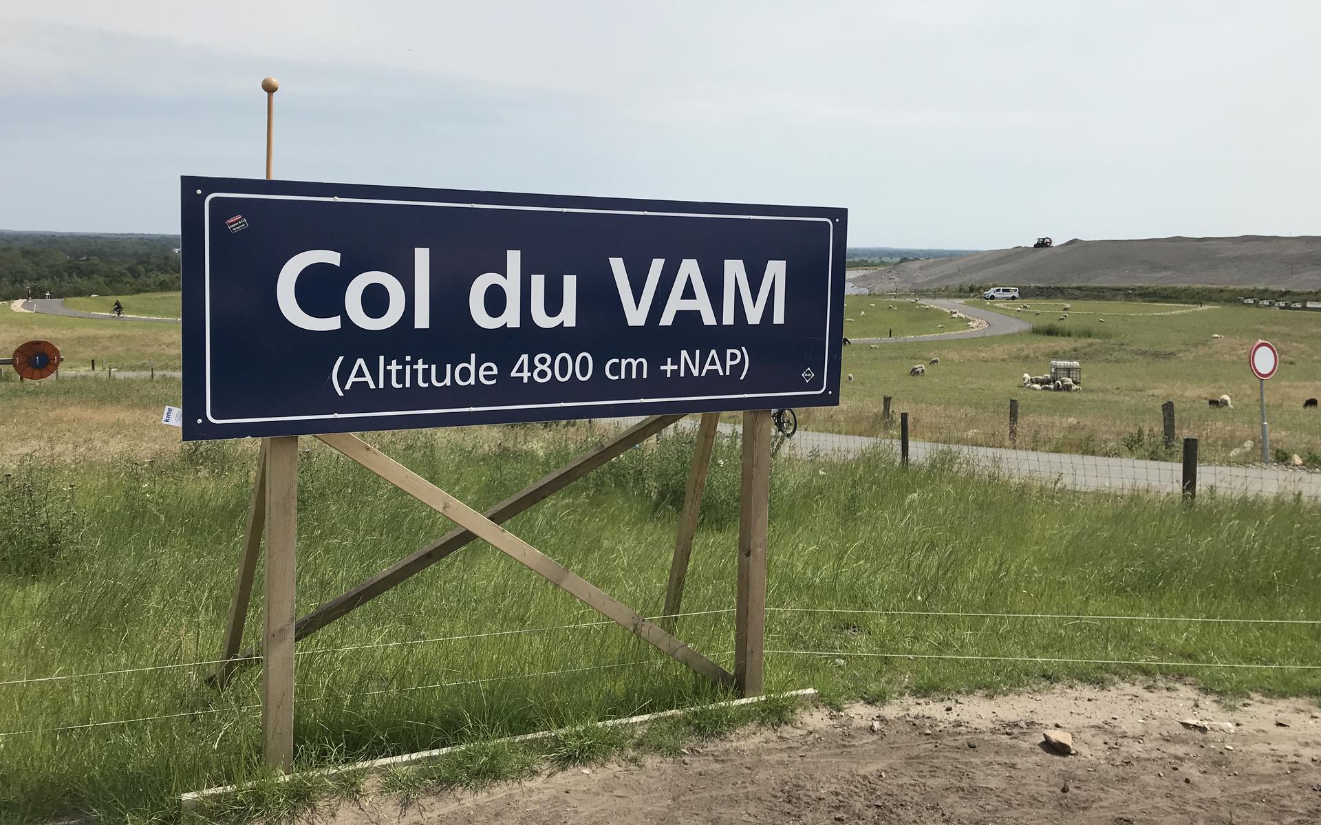 De top van de Col du VAM.