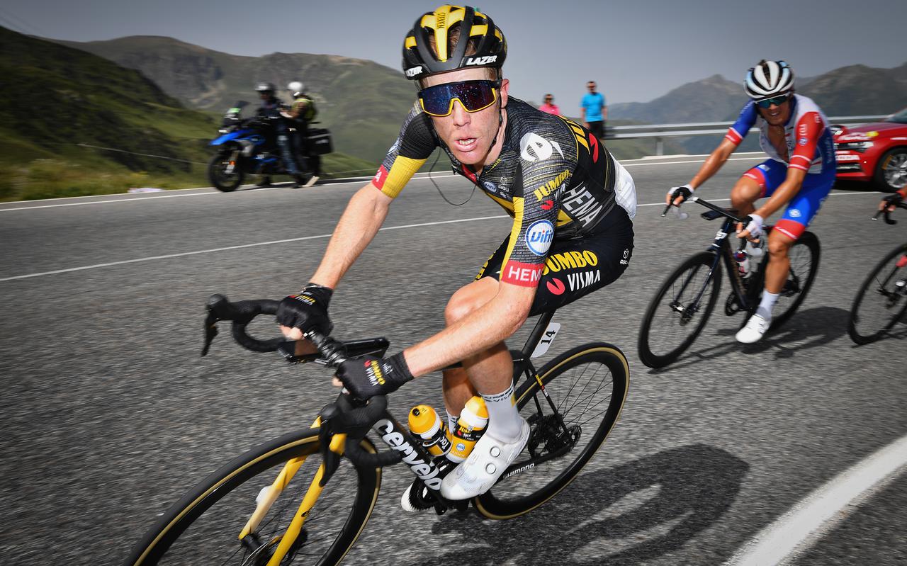 Steven Kruijswijk is dit jaar een van de weinige Nederlanders die aan de Tour de France meedoet.