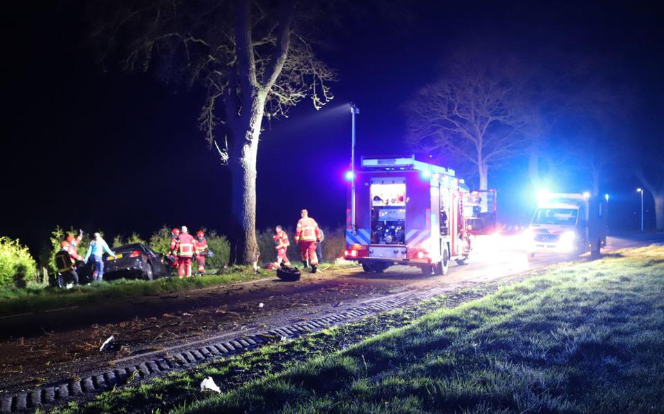 Persoon raakt zwaargewond bij ongeluk in buurtschap Holte tussen Onstwedde en Wedde.