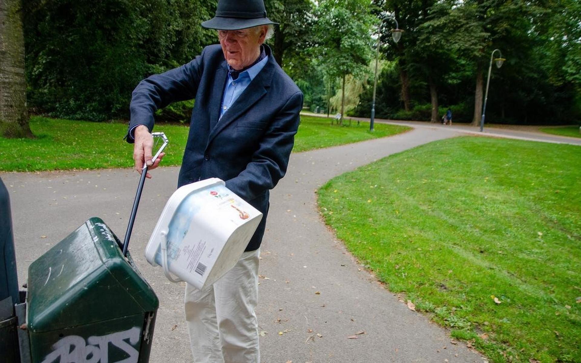 Samen het zwerfafval te lijf gaan.