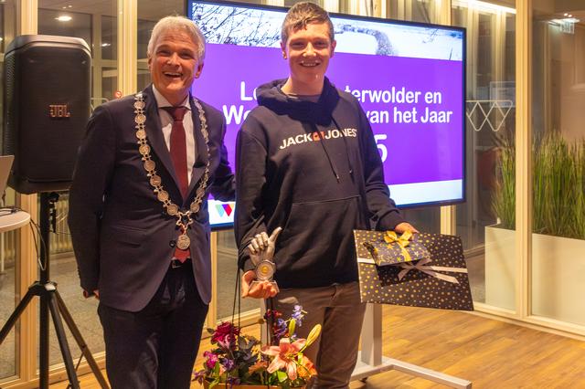Ruben (16) uit Bellingwolde is verkozen tot Leutje Westerwolder van het Jaar. ‘Ik ben elke dag bezig