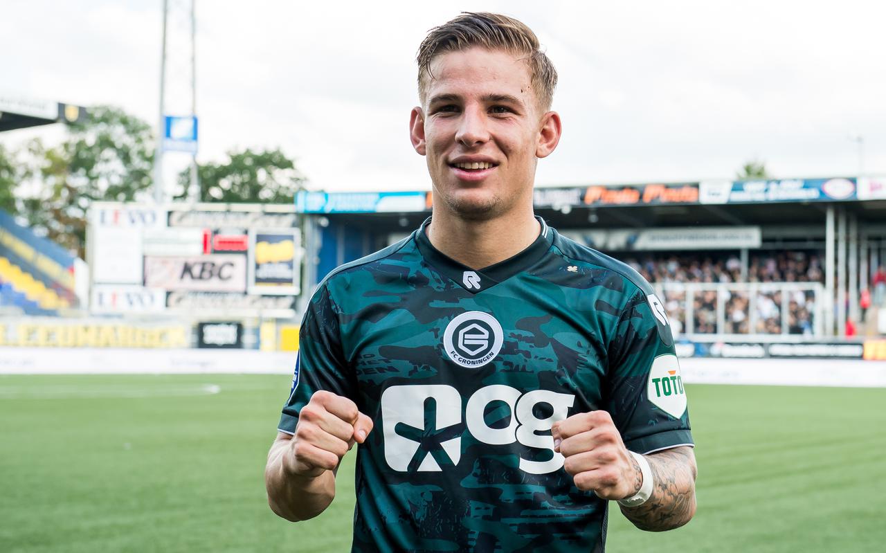 Tomas Suslov opende vrijdagmiddag de score voor FC Groningen in Utrecht.