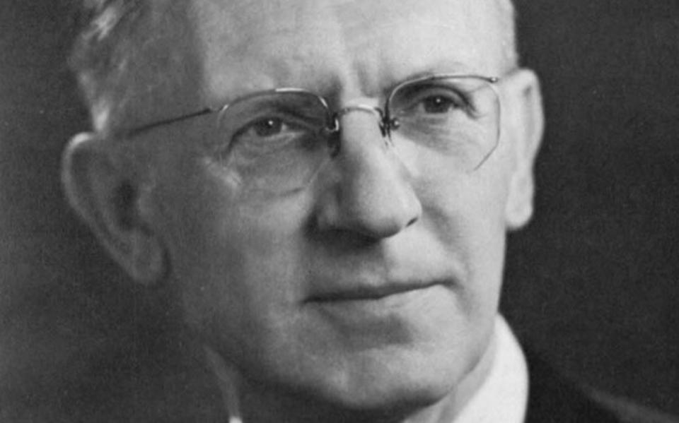Professor en chirurg Leendert Daniël Eerland (1897-1977).