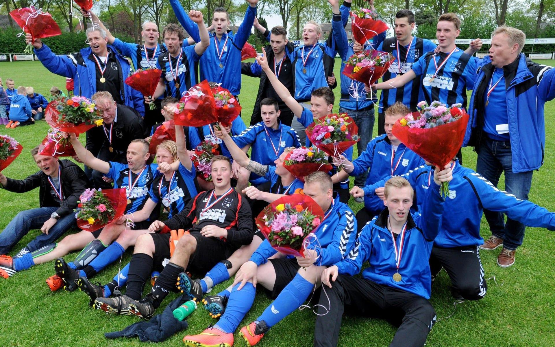 NKVV werd in het seizoen 2014/2015 kampioen in de vijfde klasse.