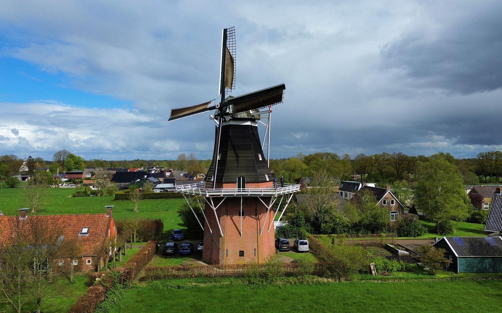 Molen van Niebert doet na restauratie gewoon weer mee met de Nationale molendag