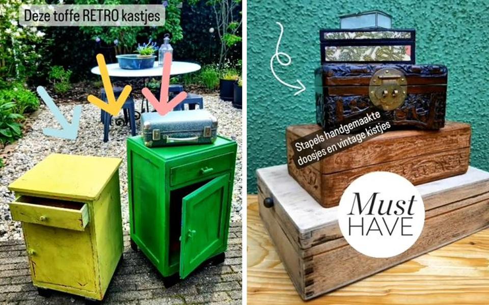 Er is van alles op retro en vintage gebied. 