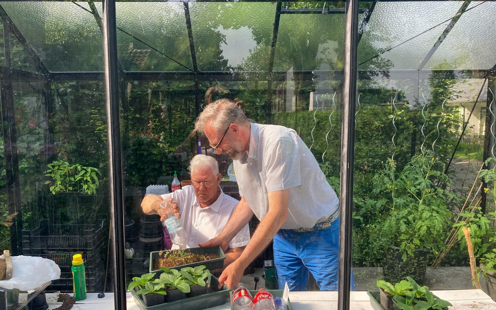 Sybrand gaf zijn gehandicapte vriend Henk een hobbykas. Maar dat mocht niet van de gemeente Noordenv