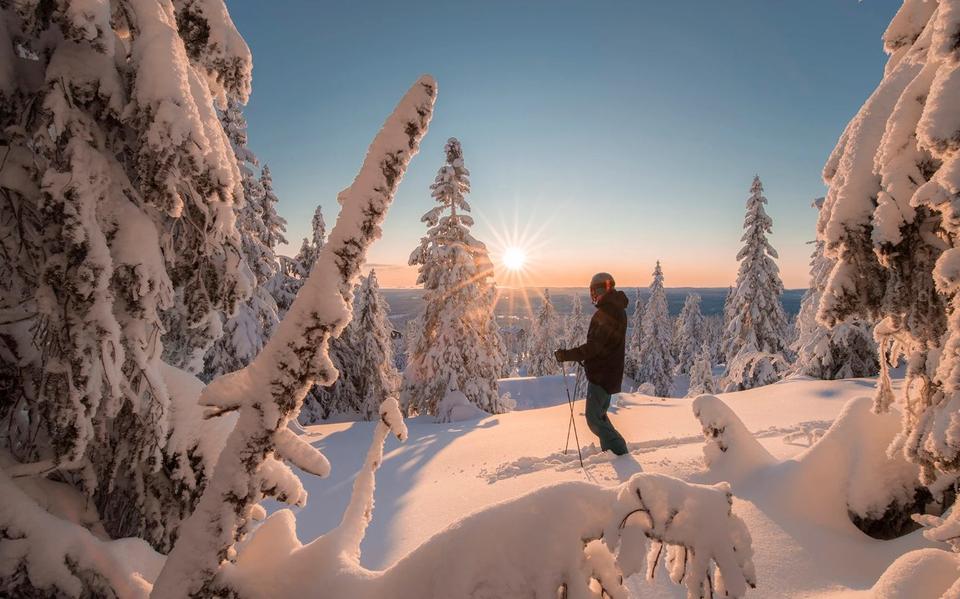 Het skigebied Scandinavian Mountains.