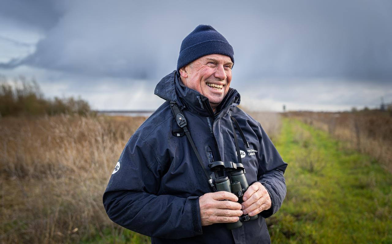 Natuurbeheerder Jan Beekman van het Groninger Landschap. Natuurbeheerder Jan Beekman van het Groninger Landschap.