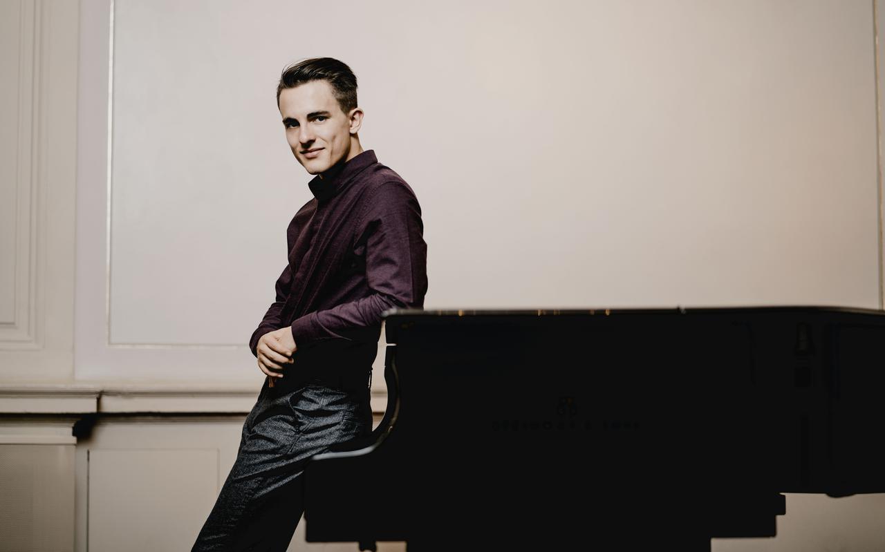 Florian Verweij speelt zaterdag op het internationale pianoconcours Liszt Utrecht.