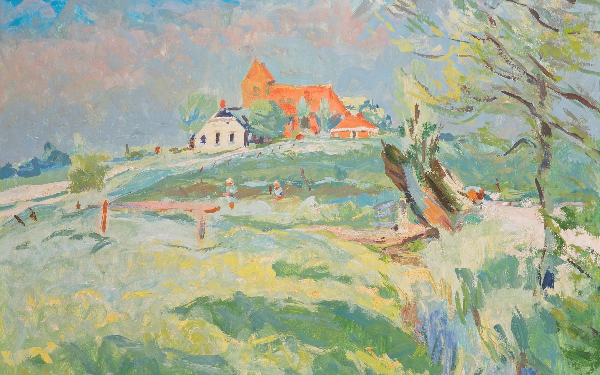 Fier, kordaat en heroïsch. 'Kloeke kerken van De Ploeg' te zien in Museum Wierdenland Ezinge