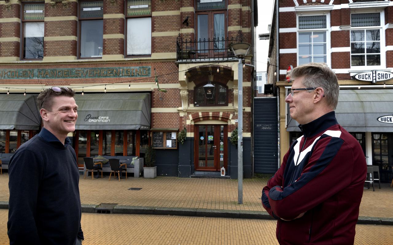 Maarten Burger en Marc Groenewoud nemen afscheid van Buckshot Café en Grand Café Groningen. Beide zaken zijn overgenomen.
