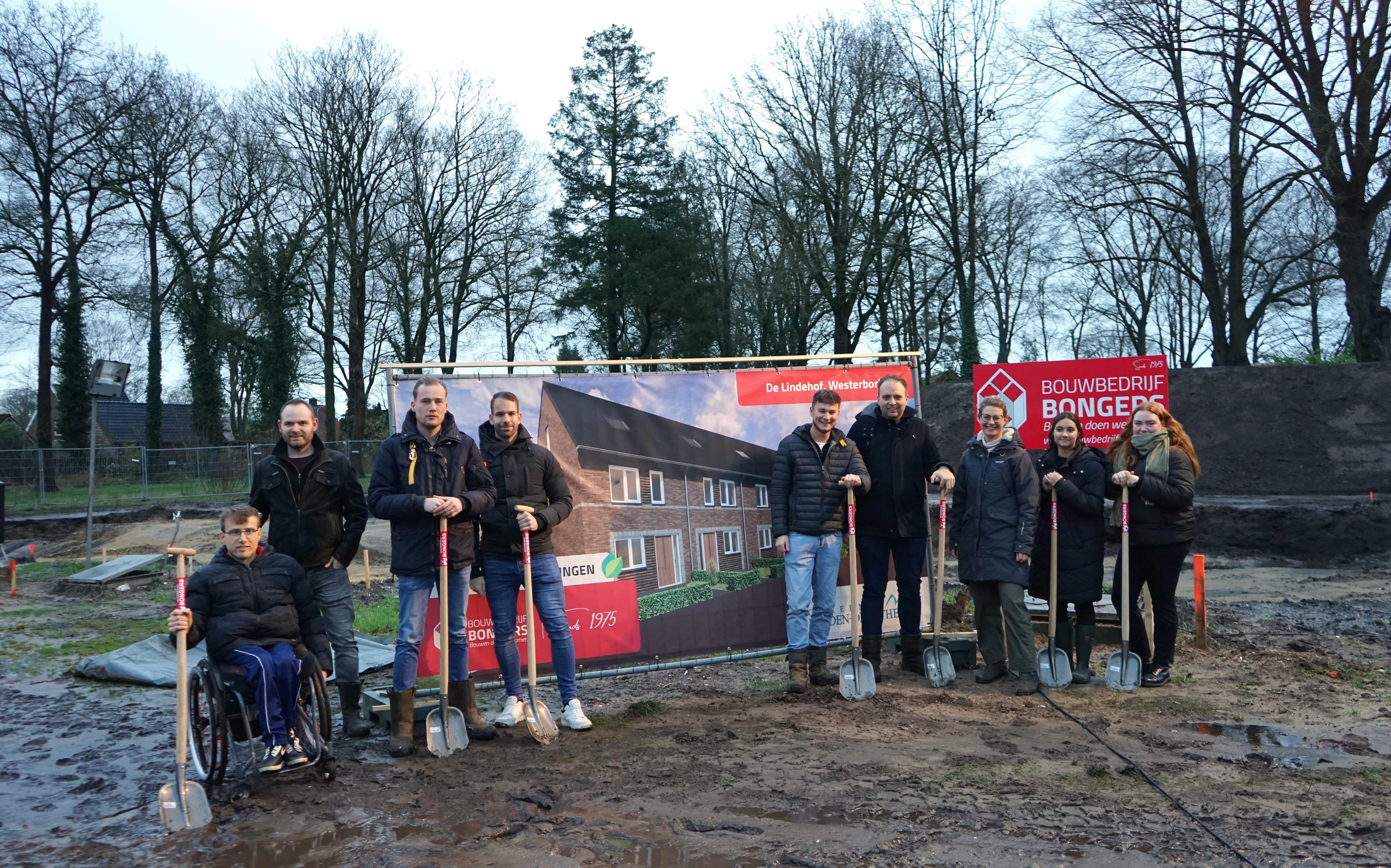 Bouwen, bouwen en nog eens bouwen. Westerbork is blij met de start van nieuw bouwproject