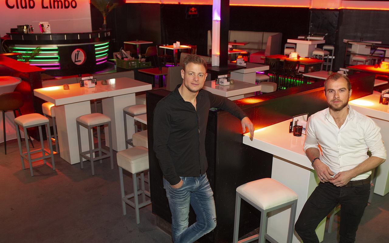 Jeffrey Mol (31) en Ruben Neehoff (27) van Club Limbo doen mee aan actie De Nacht Staat Op. Foto: Jan Anninga Jeffrey Mol (31) en Ruben Neehoff (27) van Club Limbo doen mee aan actie De Nacht Staat Op. Foto: Jan Anninga
