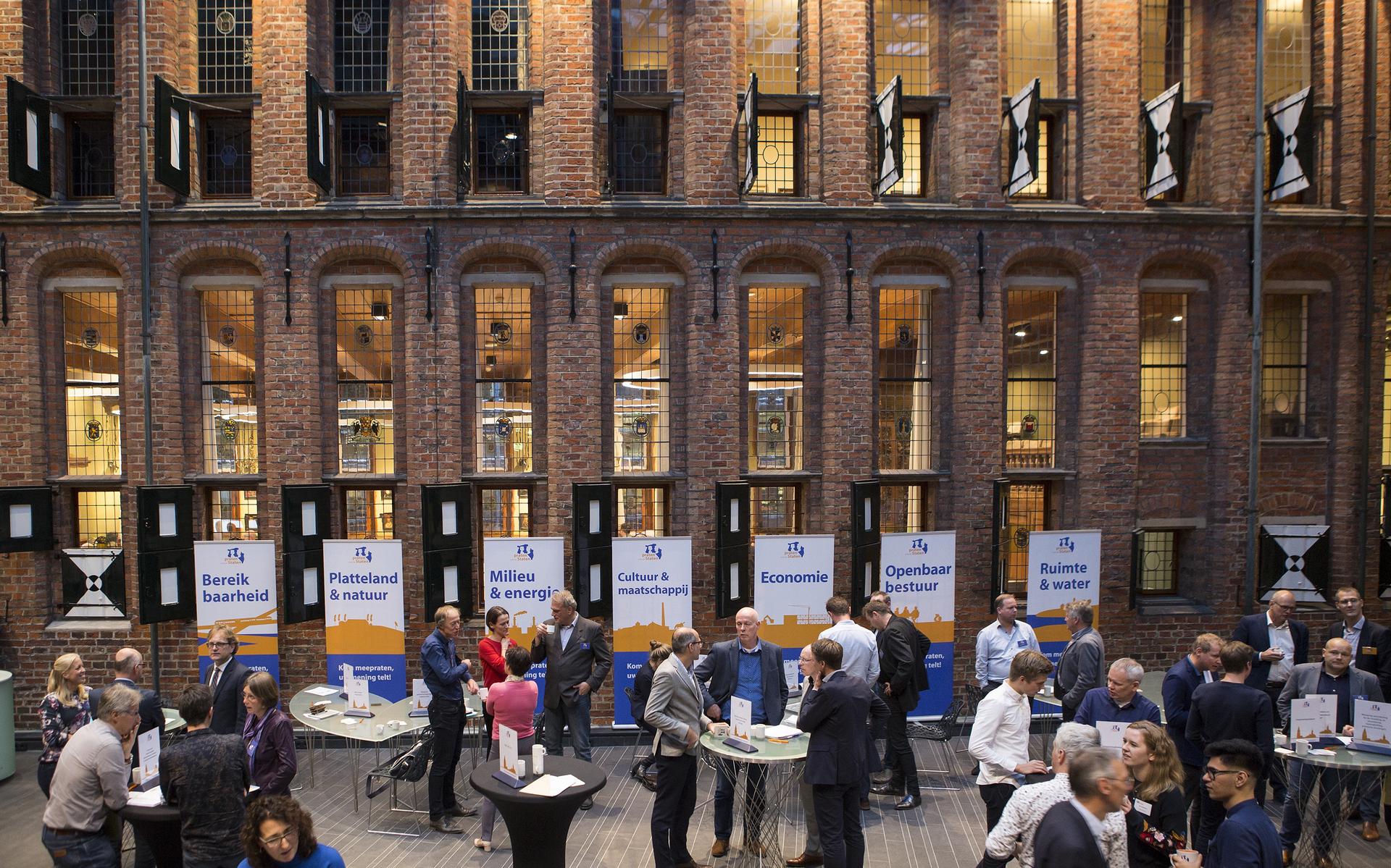Het Atrium van het provinciehuis. Foto: Provincie Groningen.