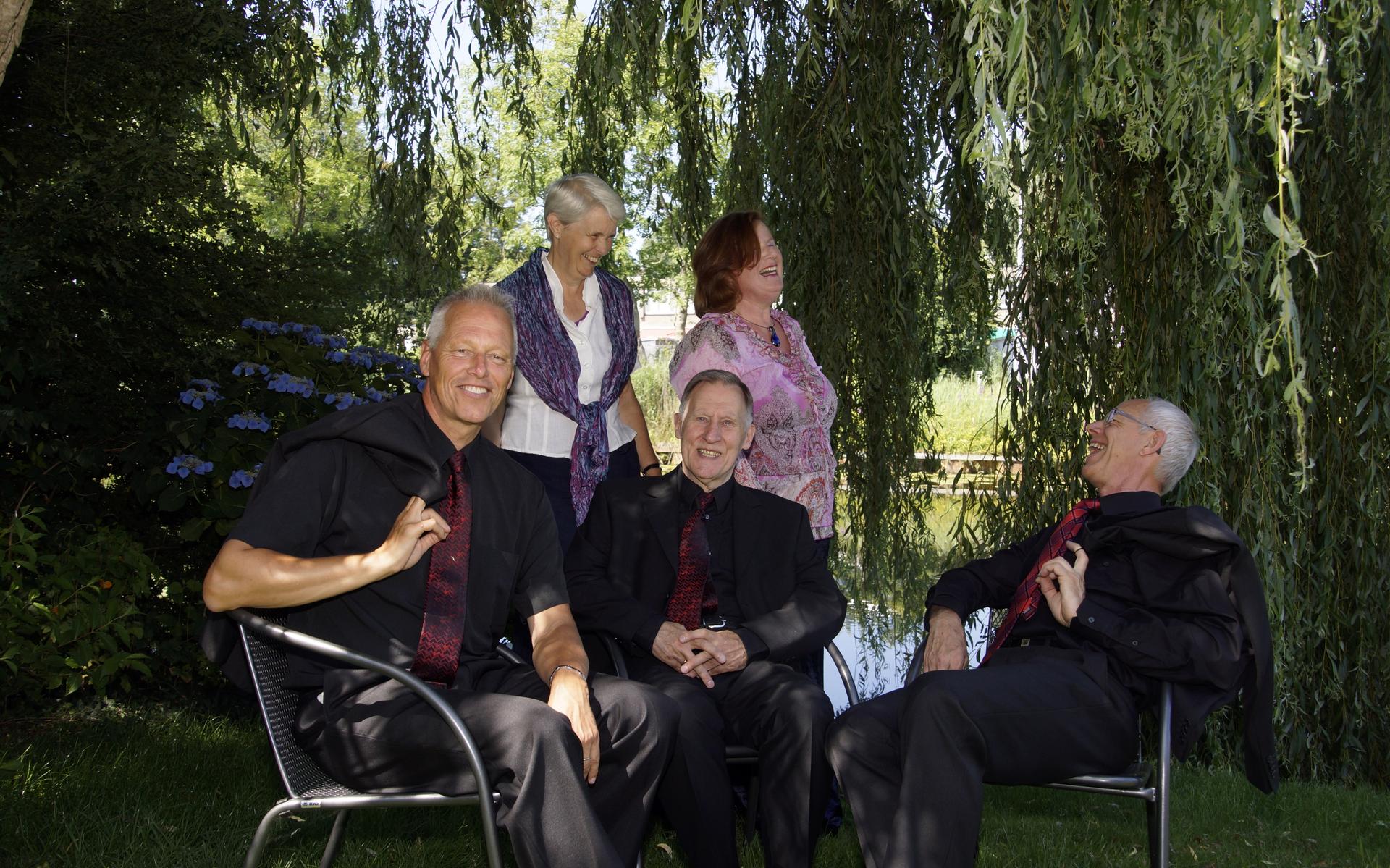 Vocaal ensemble Cantarosa met het programma The Milky Way in Nieuwe Pekela.