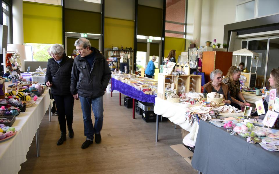 De eerste voorjaarsmarkt in 't Beurtschip werd een succes zaterdag.