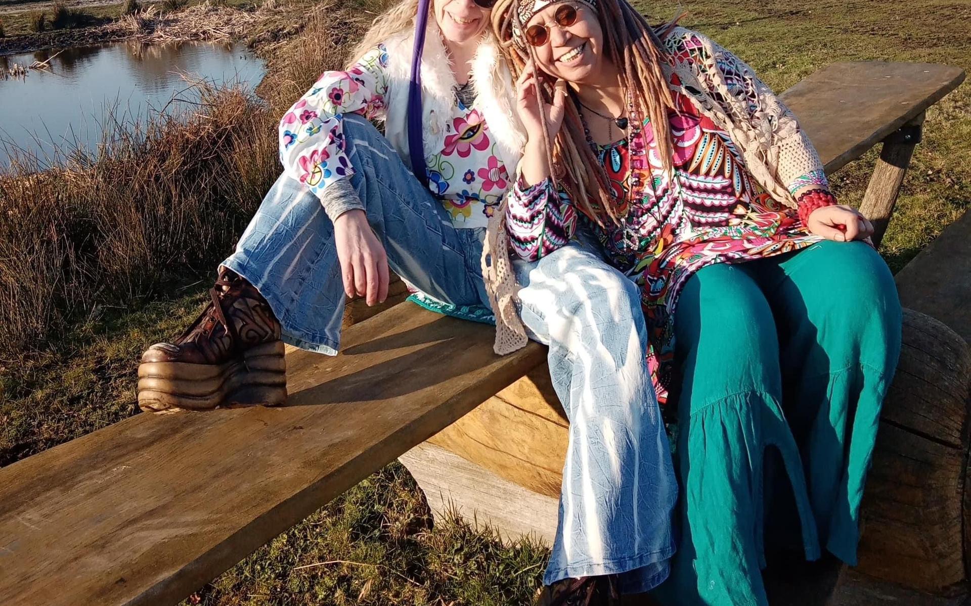 Appingedam in Hippie sfeer.