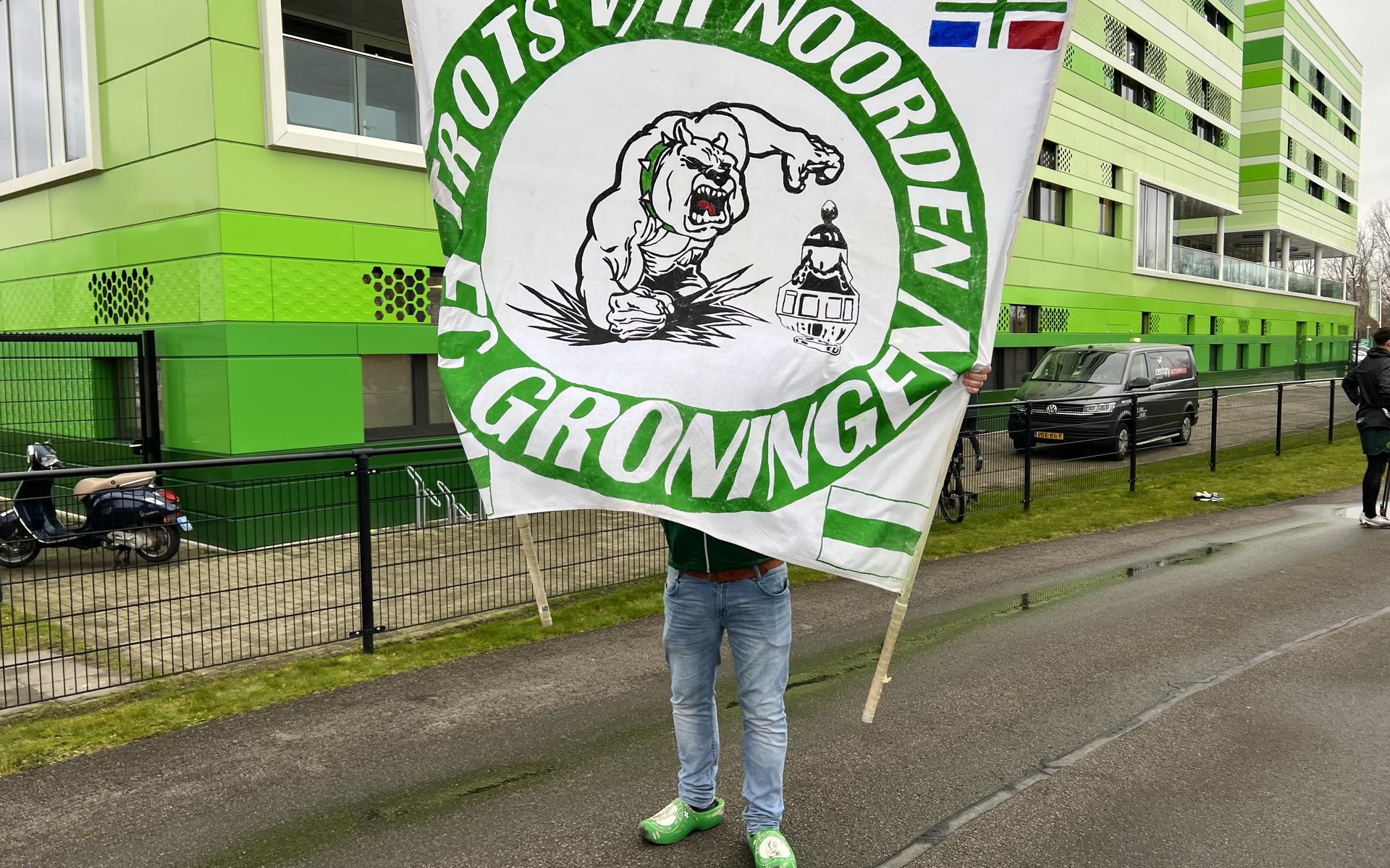 Wiebe Buist, supporter van FC Groningen.
