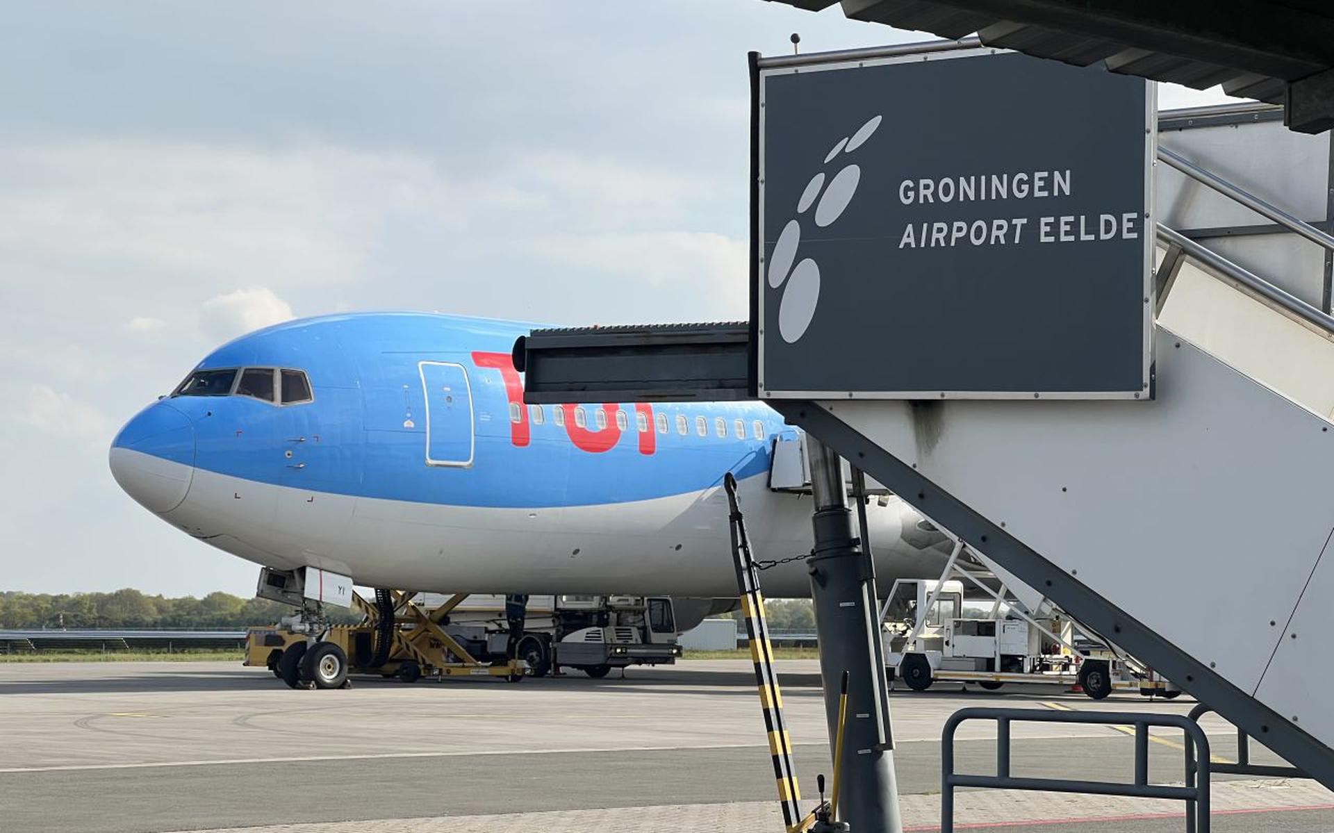 TUI zet op Eelde deze zomer een groot vliegtuig in voor de vluchten naar Antalya, een Boeing 767 met 300 stoelen.