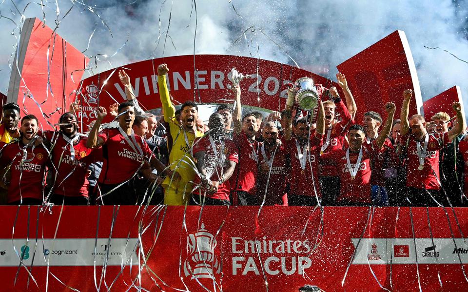 Manchester United won 25 mei 2024 in Londen de finale van de FA Cup tegen Manchester City.
