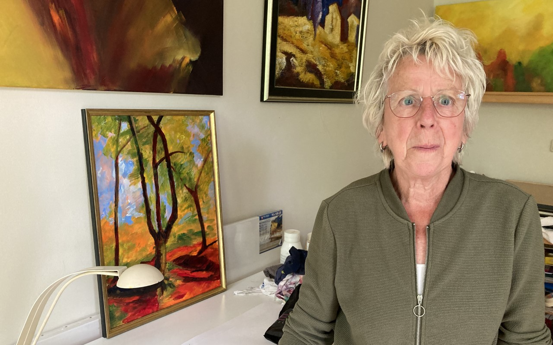 Beeldend kunstenaar Betty Weijs uit Oldekerk is bestuursvoorzitter van kunstenaarskring Zichtlijn, waarbij bijna twintig kunstenaars uit Westerkwartier zijn aangesloten.