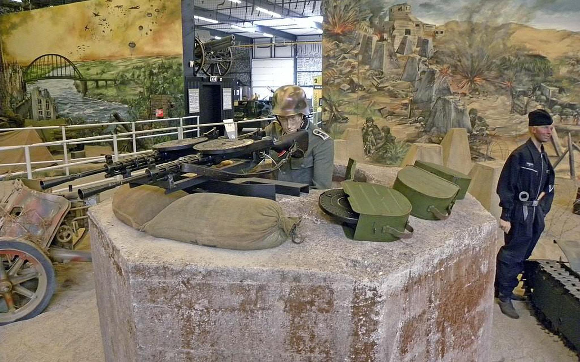  ‘Aangrijpend vond ik ook expositie  De Bunker , die ik in 2011 bezocht in het grootste oorlogsmuseum van Nederland, in Overloon.’  FOTO WIKIMEDIA COMMONS
