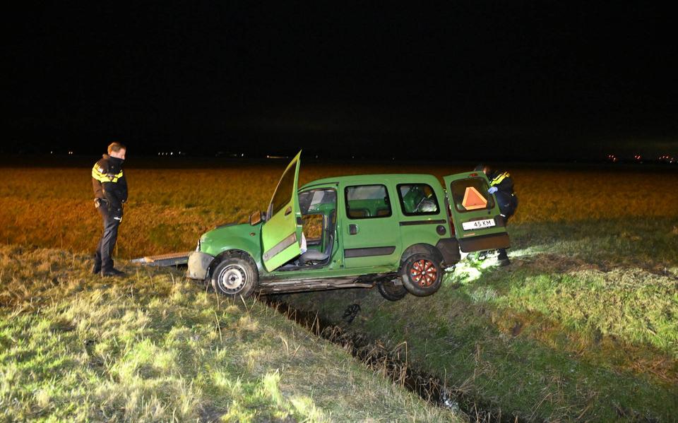 Gewonden bij ernstig ongeluk bij Stedum.