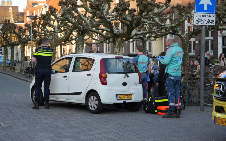 Kind slachtoffer van ernstig ongeval op kruising Turfsingel/Kruitlaan in Groningen.
