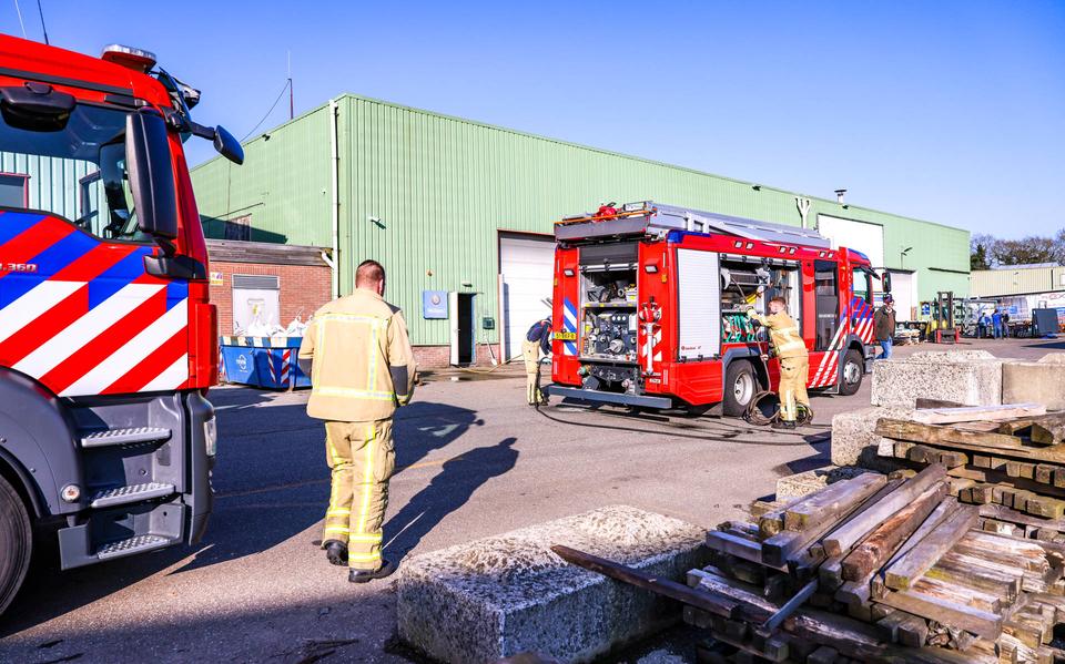 Kop-staartbotsing op N375 bij Meppel, brand bij bedrijf in Nieuw-Amsterdam.