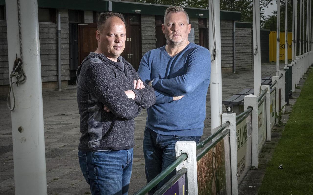 Jan Jaap Zijlstra (links) en Gaby Hensens. Jan Jaap Zijlstra (links) en Gaby Hensens.