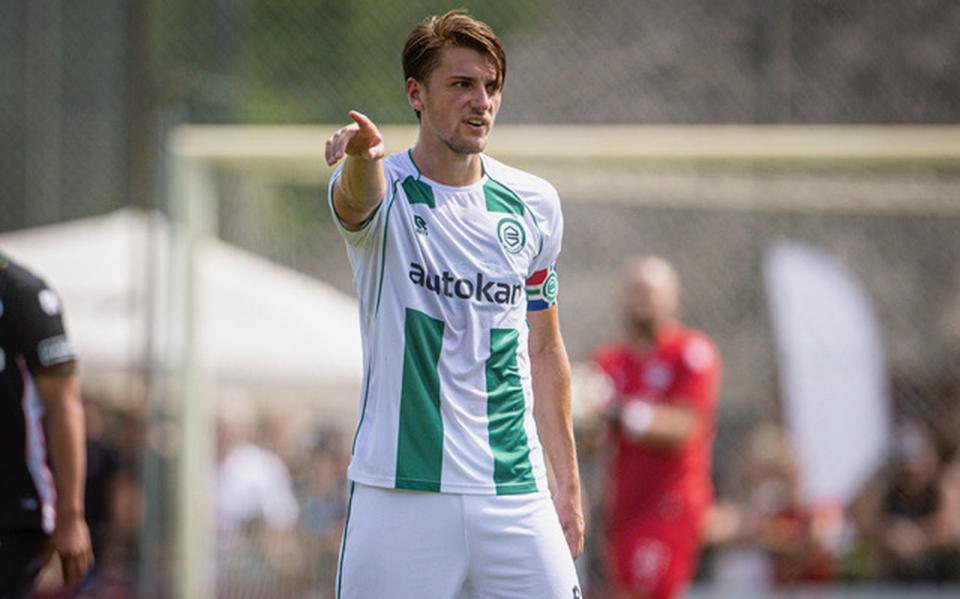 Stije Resink draagt dit seizoen de aanvoerdersband bij FC Groningen.